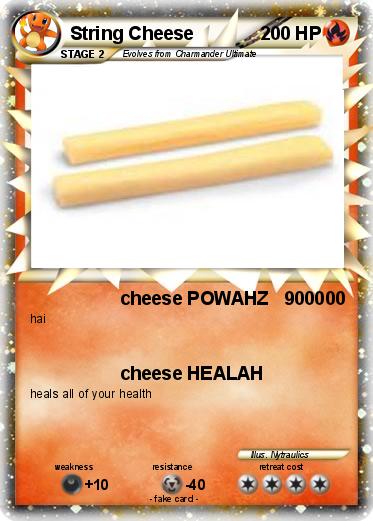 Pokemon String Cheese