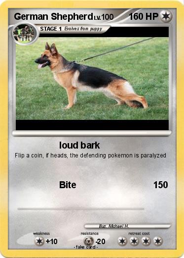 Pokemon German Shepherd