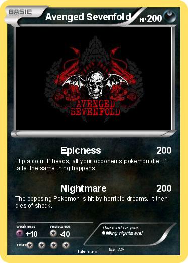 Pokemon Avenged Sevenfold