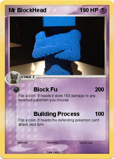 Pokemon Mr BlockHead