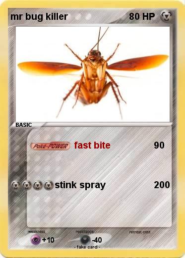 Pokemon mr bug killer