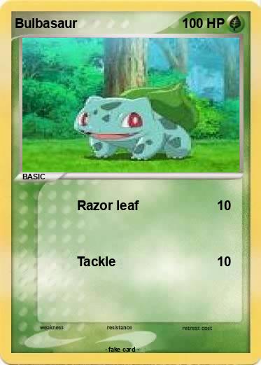 Pokemon Bulbasaur