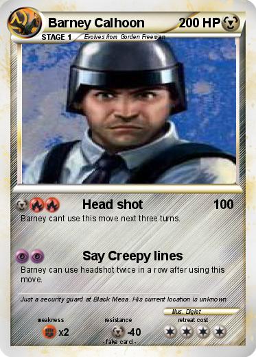 Pokemon Barney Calhoon