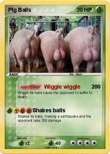 Pokemon PIg Balls