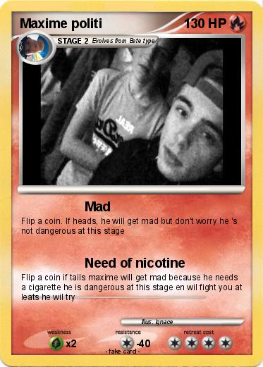 Pokemon Maxime politi