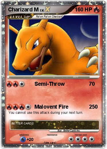 Pokemon Charizard M