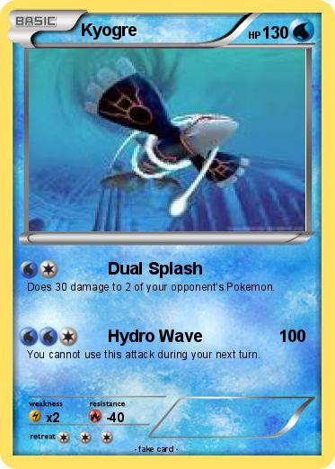 Pokemon Kyogre