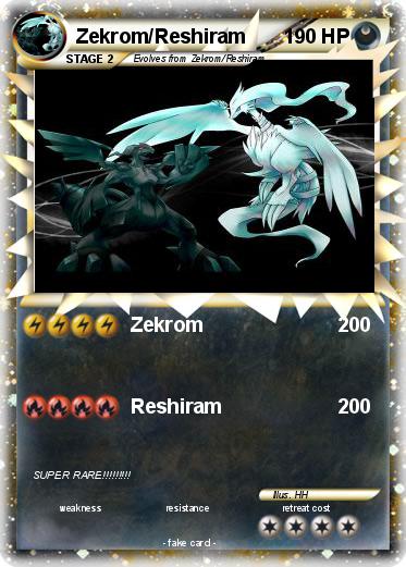 Pokemon Zekrom/Reshiram