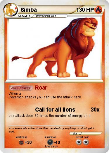 Pokemon Simba
