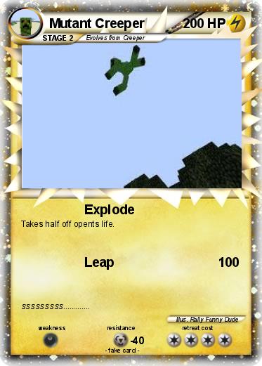 Pokemon Mutant Creeper