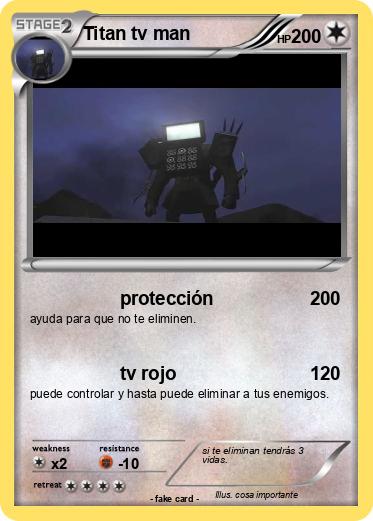 Pokemon Titan tv man