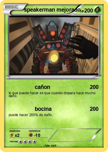 Pokemon speakerman mejorado