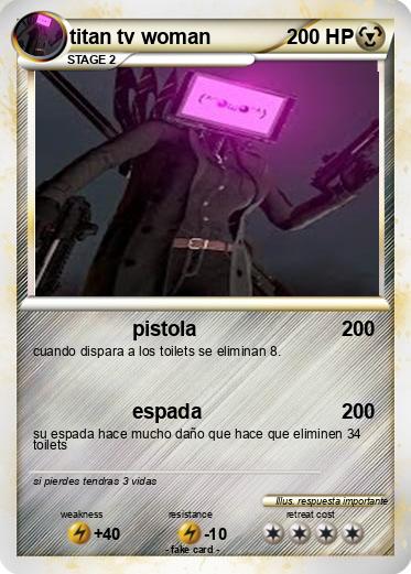 Pokemon titan tv woman