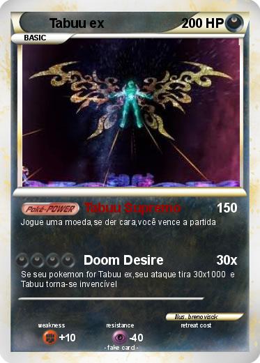 Pokemon Tabuu ex