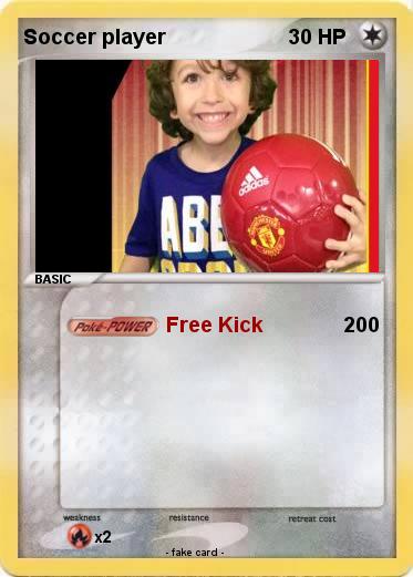 Pokemon Soccer player