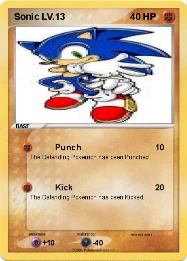 Pokemon Sonic LV.13