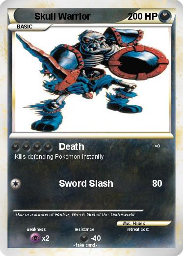 Pokemon Skull Warrior