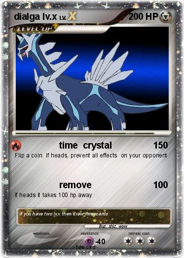 Pokemon dialga lv.x