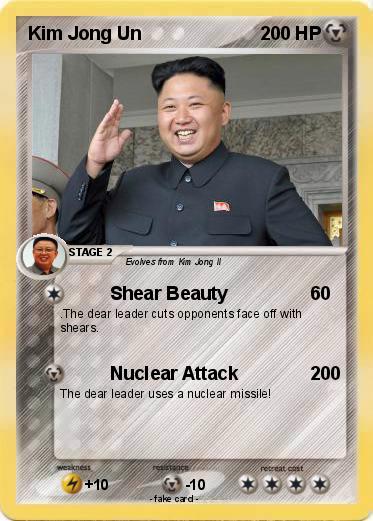Pokemon Kim Jong Un