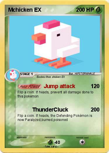 Pokemon Mchicken EX
