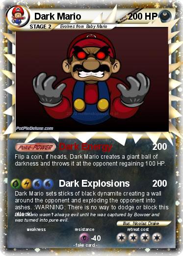 Pokemon Dark Mario