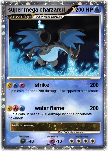 Pokemon super mega charzared