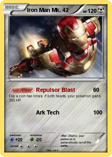Pokemon Iron Man Mk. 42