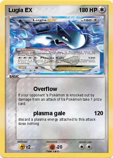Pokemon Lugia EX