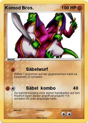 Pokemon Komod Bros.