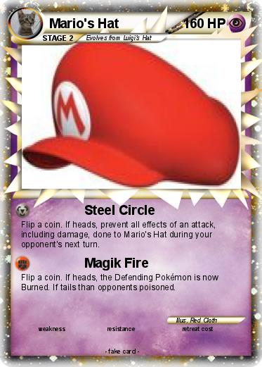 Pokemon Mario's Hat
