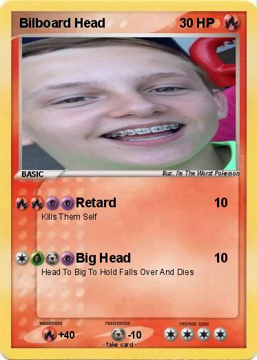 Pokemon Bilboard Head