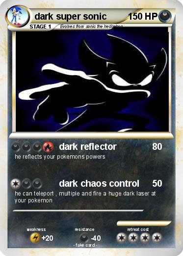 Pokemon dark super sonic