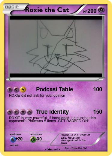 Pokemon Roxie the Cat