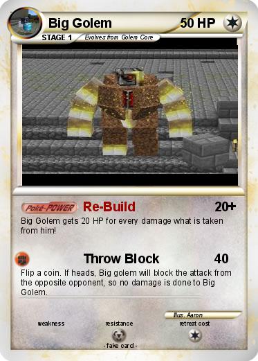 Pokemon Big Golem