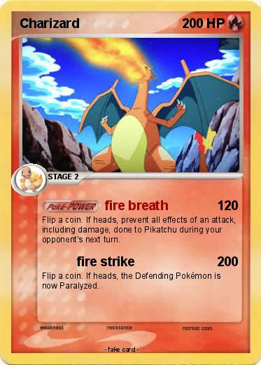 Pokemon Charizard