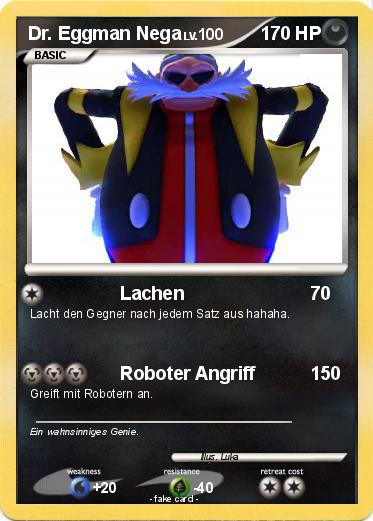 Pokemon Dr. Eggman Nega