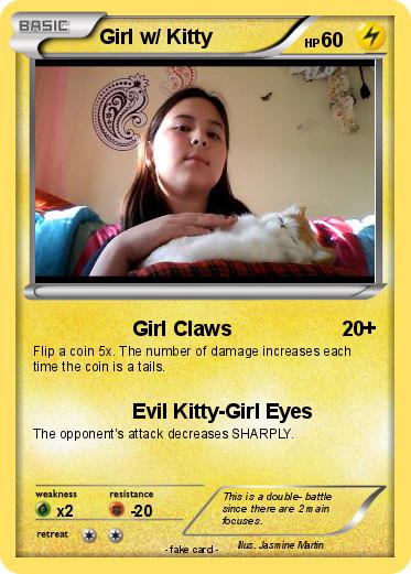Pokemon Girl w/ Kitty