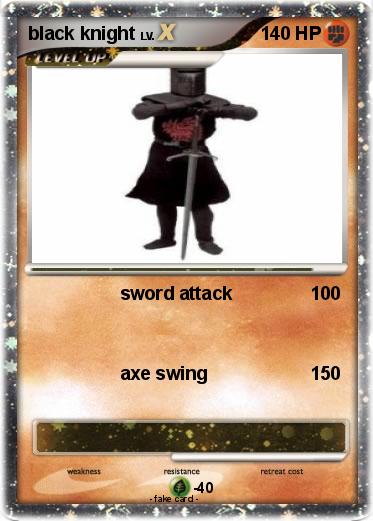Pokemon black knight