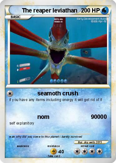 Pokemon The reaper leviathan