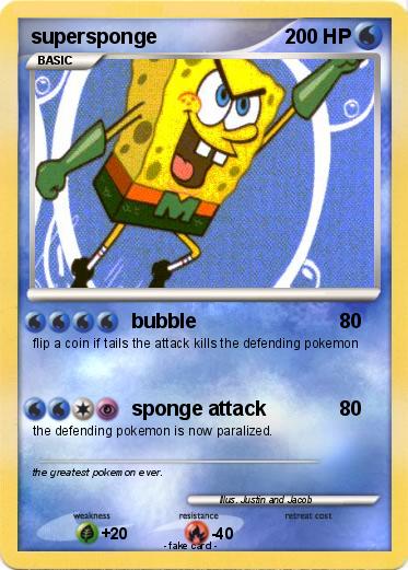 Pokemon supersponge