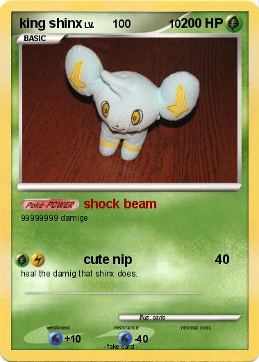 Pokemon king shinx