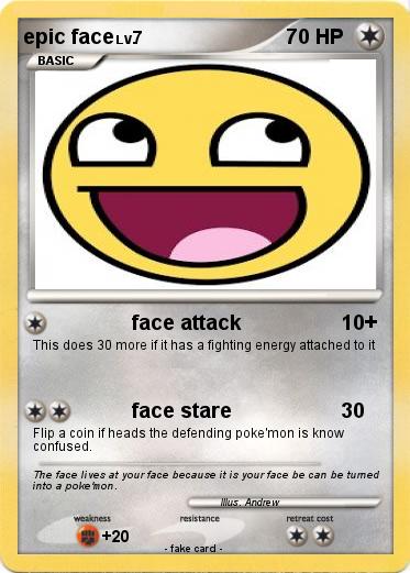 Pokemon epic face