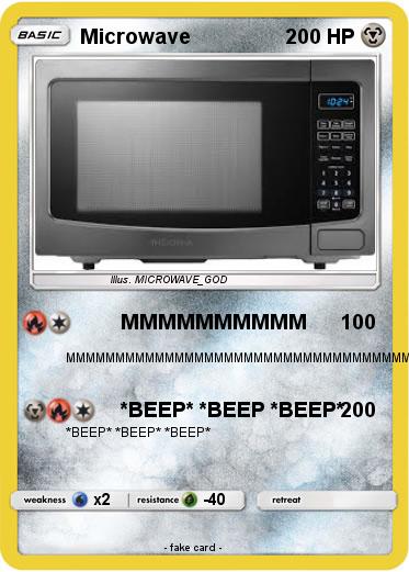 Pokemon Microwave