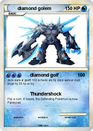 Pokemon diamond golem