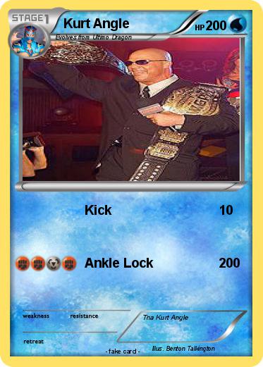 Pokemon Kurt Angle