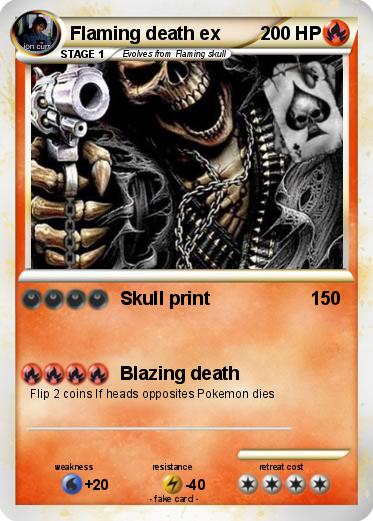 Pokemon Flaming death ex