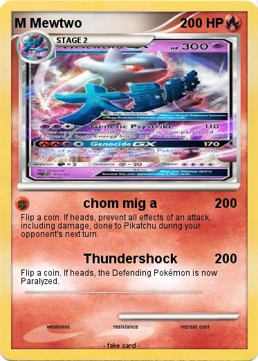 Pokemon M Mewtwo
