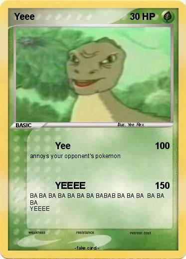 Pokemon Yeee