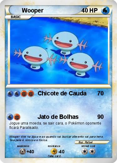 Pokemon Wooper