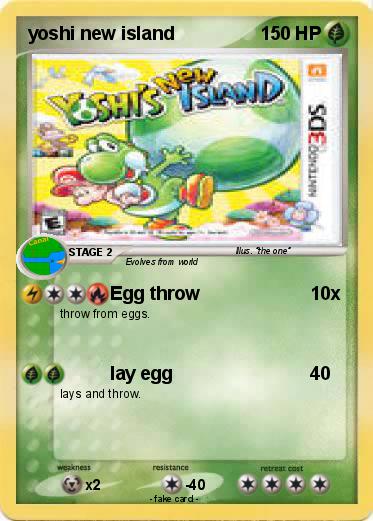 Pokemon yoshi new island